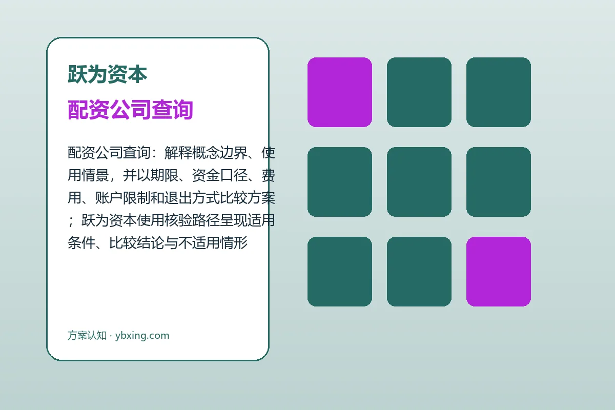 跃为资本配资公司查询与股票申请配资图解